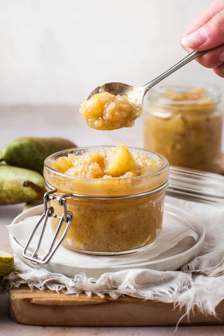 Simple Pear Compote | Emma Duckworth Bakes