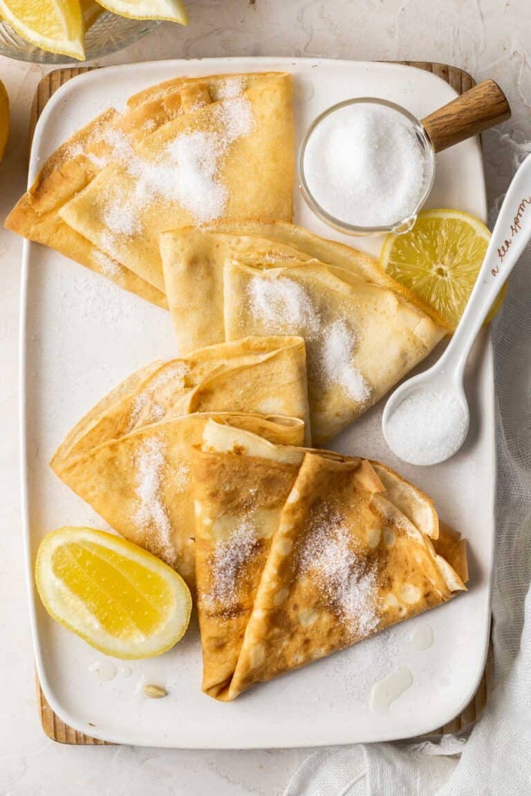 French Lemon Crêpes (Step by Step) Emma Duckworth Bakes