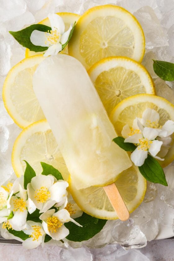 Easy Lemonade Popsicles (just 3ingredients) Emma Duckworth Bakes